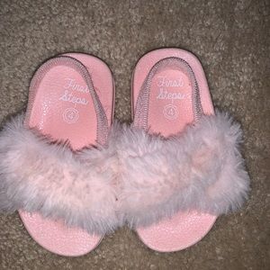 Fur baby slides